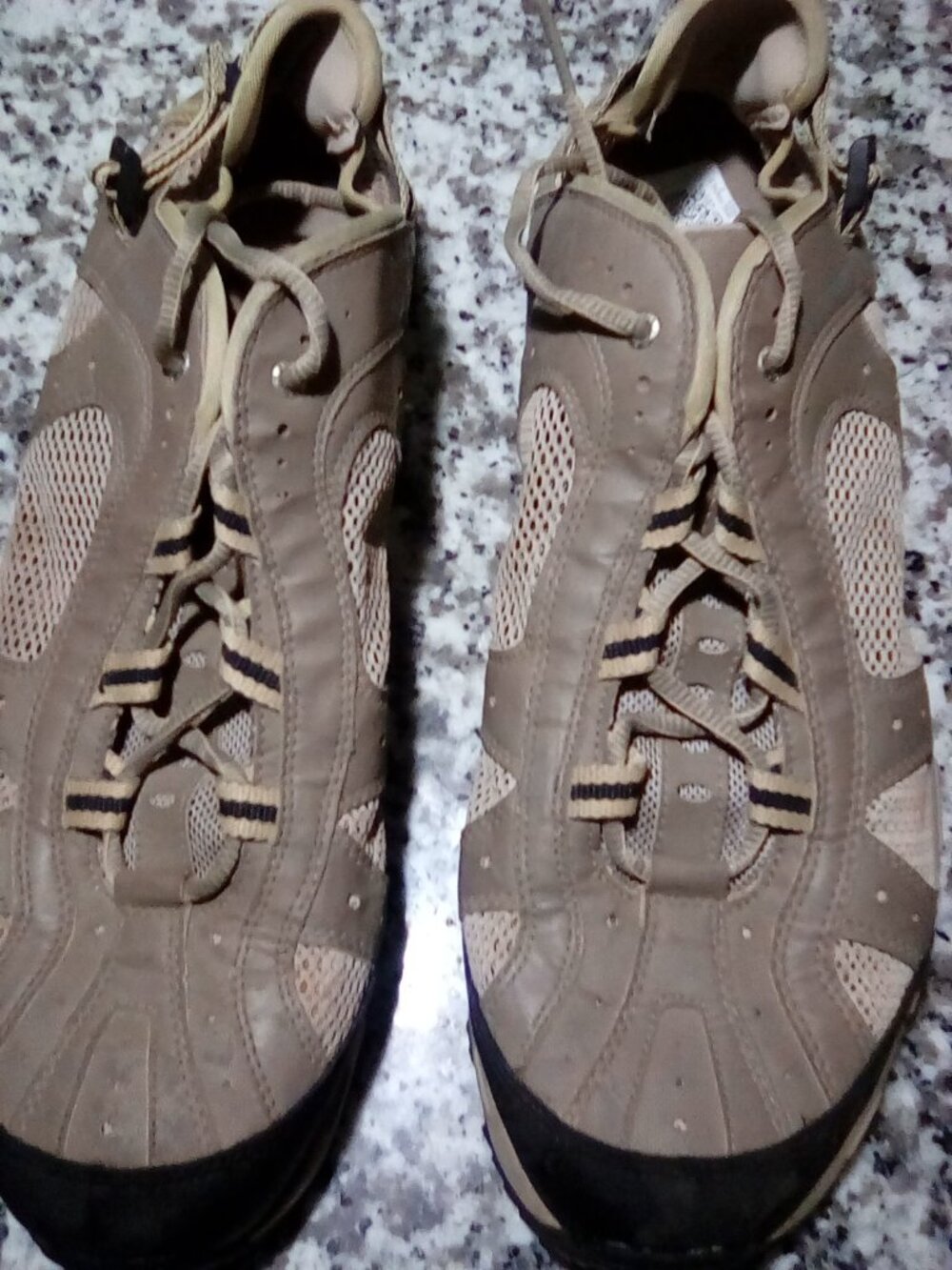 Salomon Techsonic Safari brown shoes